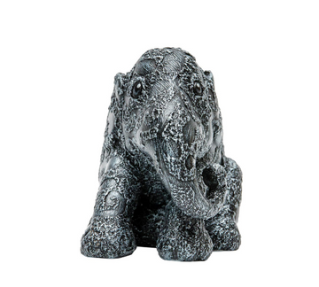 Elephant Parade Silver Clover Limited Edition Original 2016 Resin Figure 7"x6"